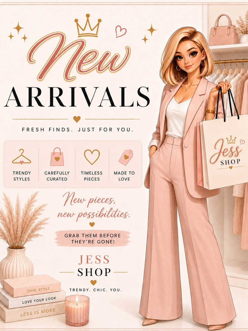 🌸 NEW ARRIVALS 🌸 Trendy Finds for Women, Men & Kids | Jess Shop